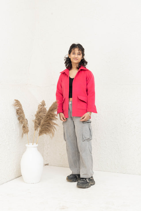 HEEART PINK JACKET